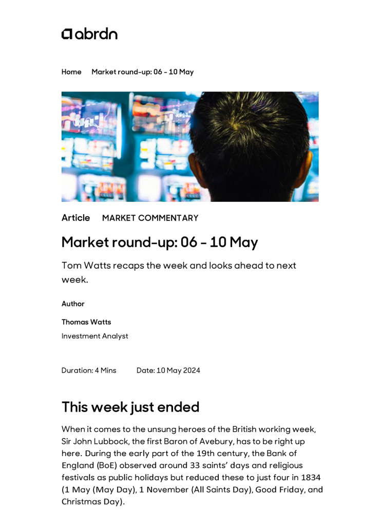 Market Roundup