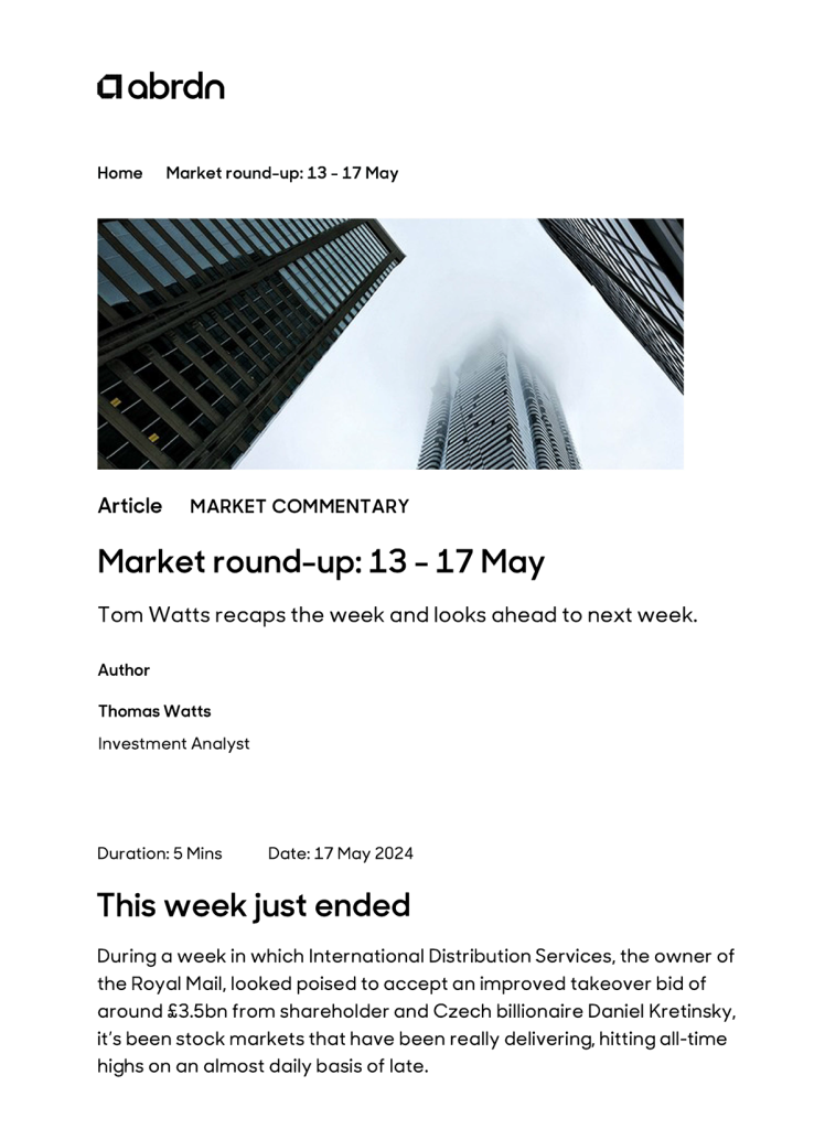 Market Roundup