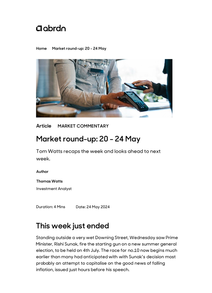 Market Roundup