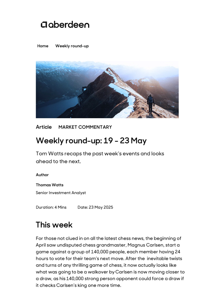 Market Roundup