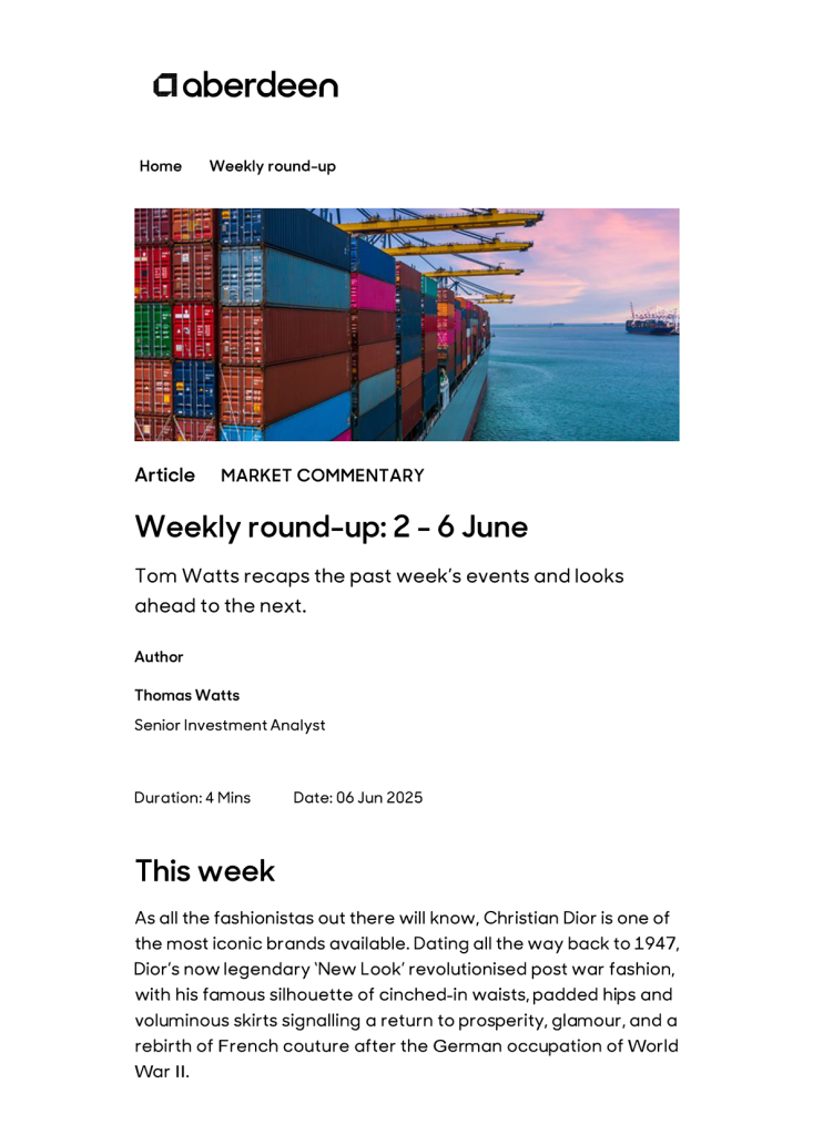 Market Roundup