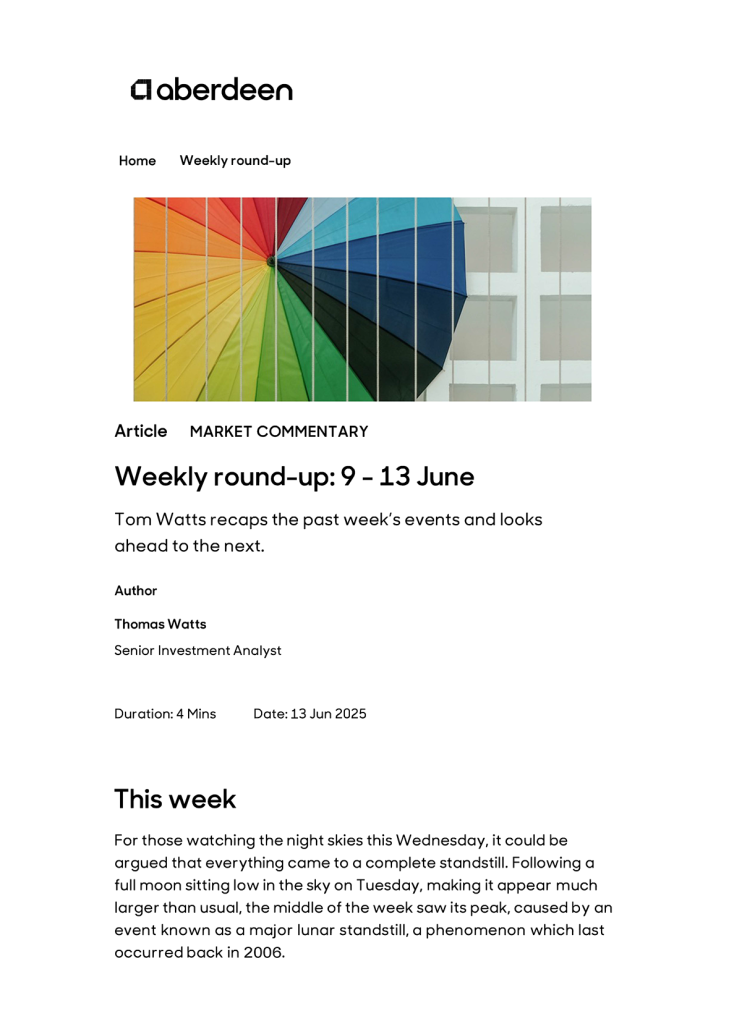 Market Roundup