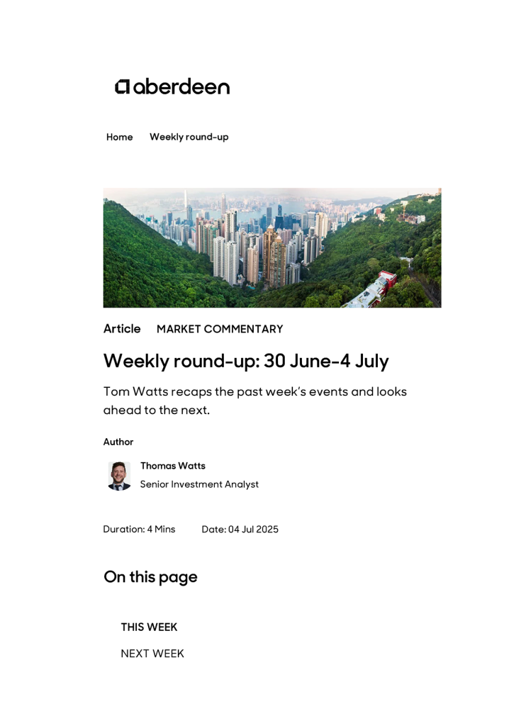 Market Roundup