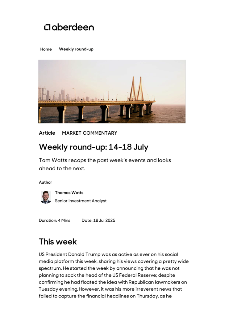 Market Roundup