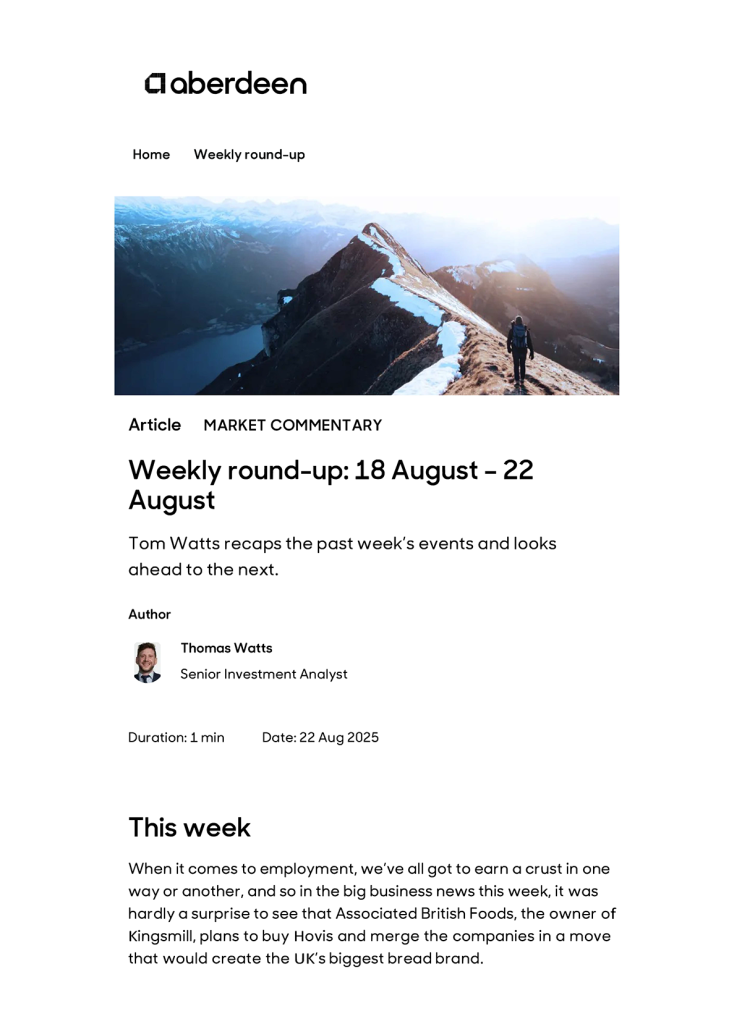 Market Roundup